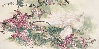 田镛 戊辰（1988年）作 版纳小景 镜心